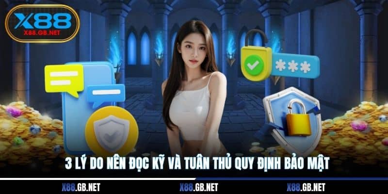 3 lý do nên đọc kỹ và tuân thủ quy định bảo mật