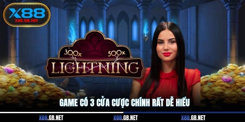 Game có 3 cửa cược chính rất dễ hiểu Game có 3 cửa cược chính rất dễ hiểu