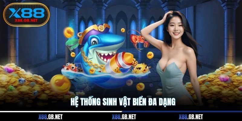 Hệ thống sinh vật biển đa dạng