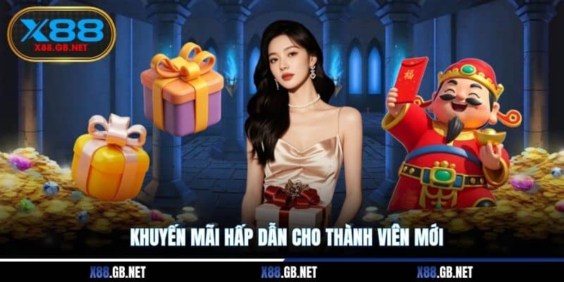 Khuyến mãi hấp dẫn cho thành viên mới